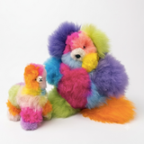 Rainbow Bear & Rainbow Llama Gift Set — 12" & 6"