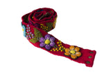 Hand Woven Red Belt