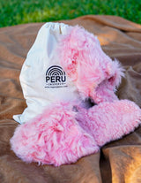 Alpaca Slipper Suri Pink