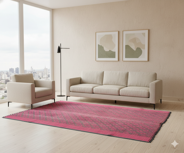 Peruvian Frazada Rug Boho