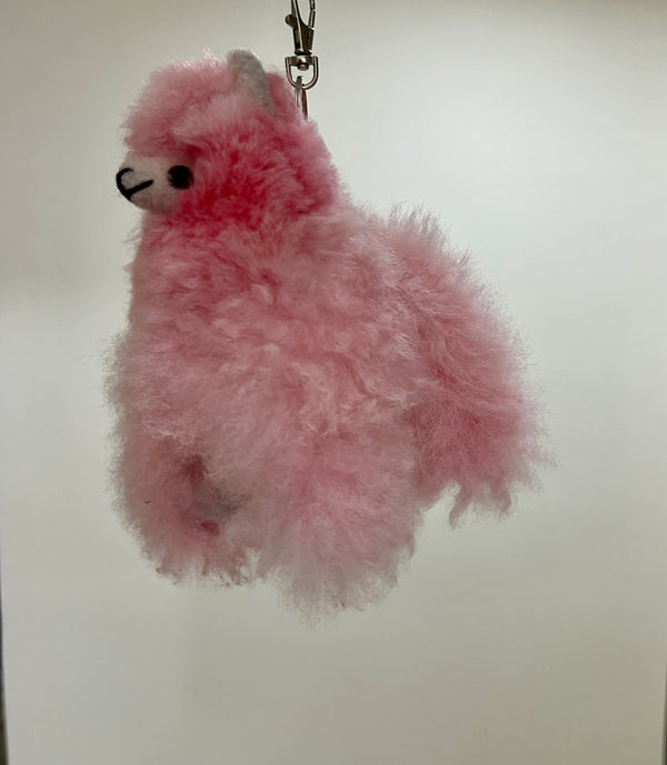 Lucky Bag Charm Llama Pink