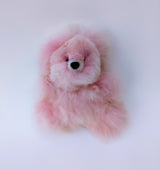 Alpaca Stuffed Pink Bear Small