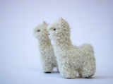 Felted Alpaca Ornament — 3.5"